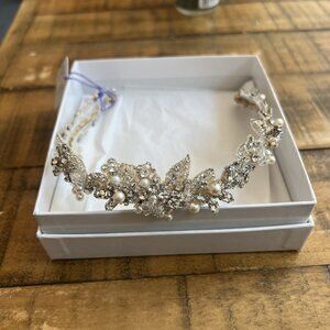 Bridal headband, Wedding hair piece from Laura Jayne adornment (NWT)